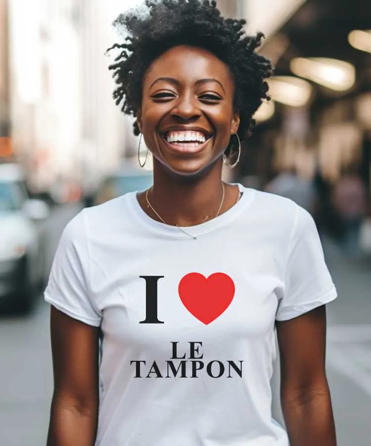 T-Shirt I love Le Tampon