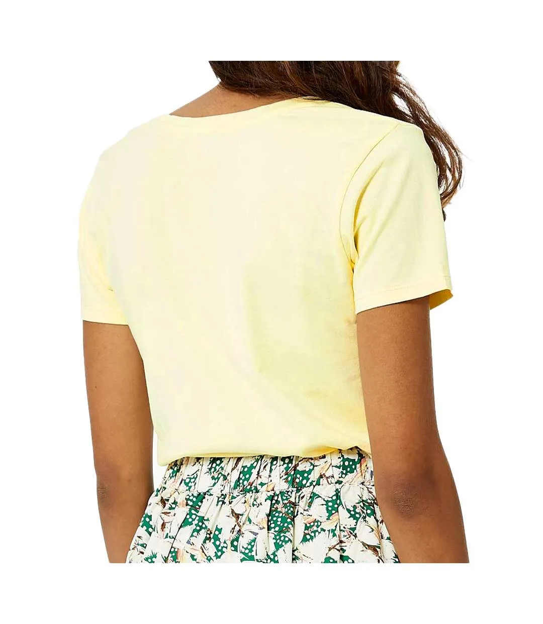 T-shirt Jaune Femme Kaporal Jayone