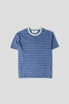 T-SHIRT PRUNED BLEU