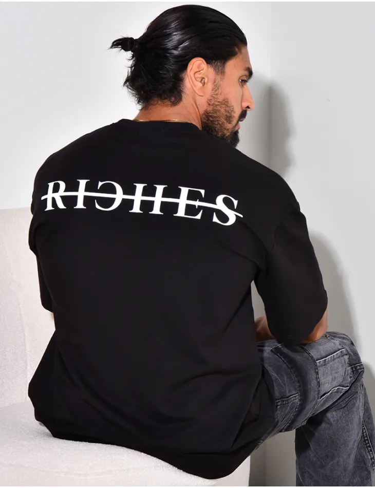 T-shirt "riches" / 55113 - JEANS INDUSTRY