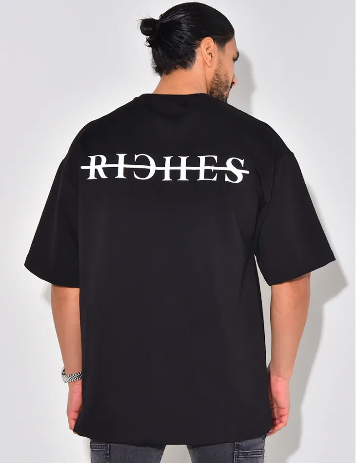 T-shirt "riches" / 55113 - JEANS INDUSTRY