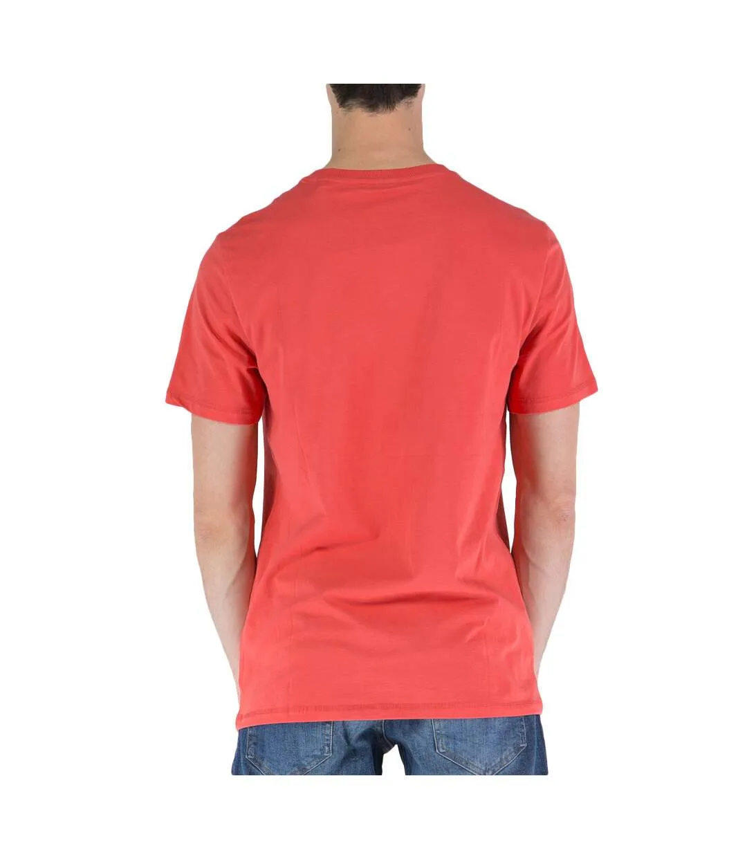 T-shirt Rose Homme Guess Organic