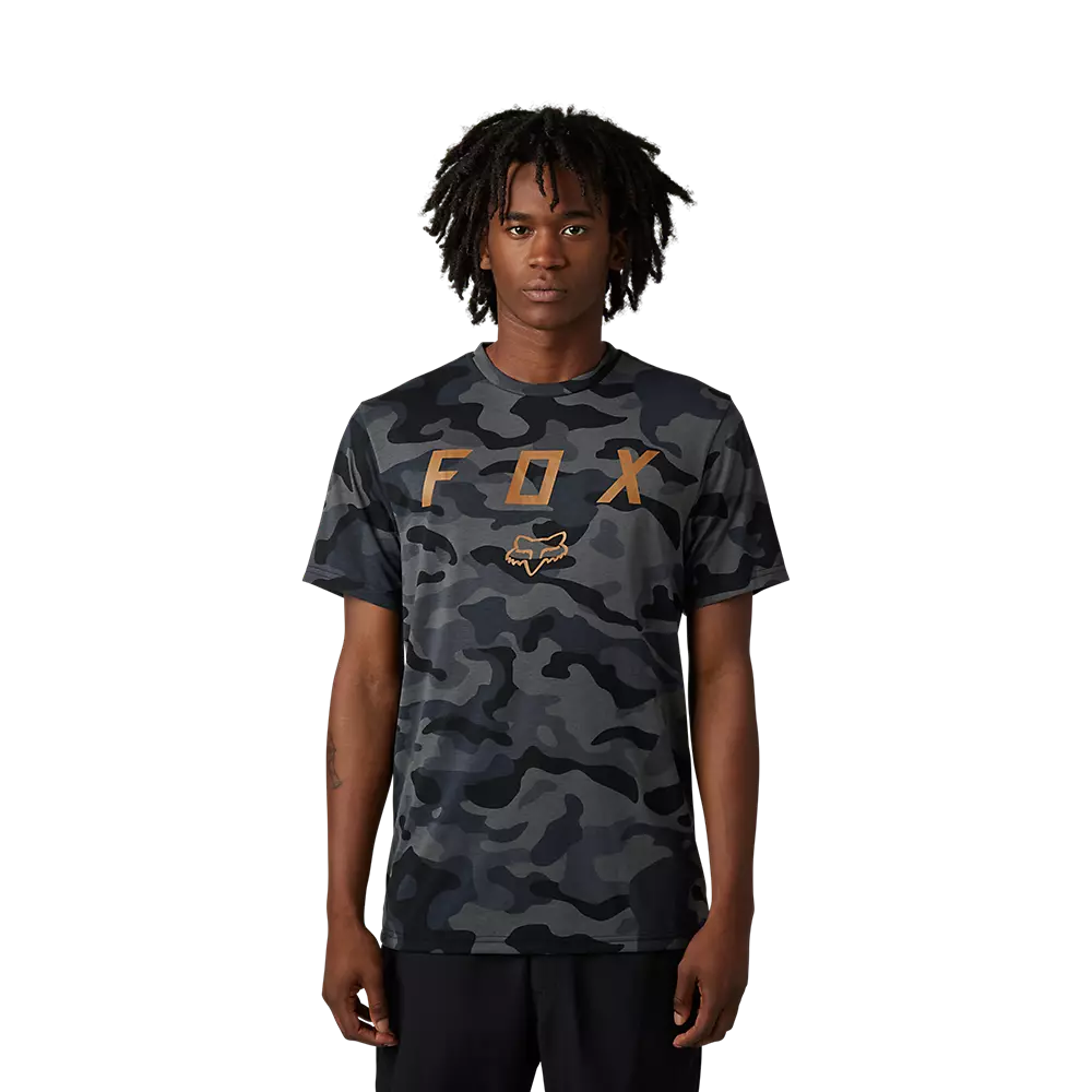 tee shirt fox vzns ss tech black camo