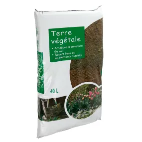 Terre végétale 40L