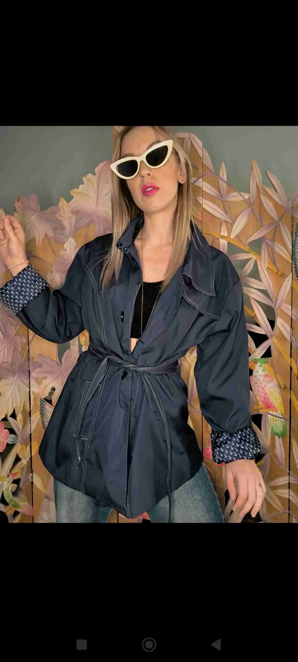 Trench-coat 80's
