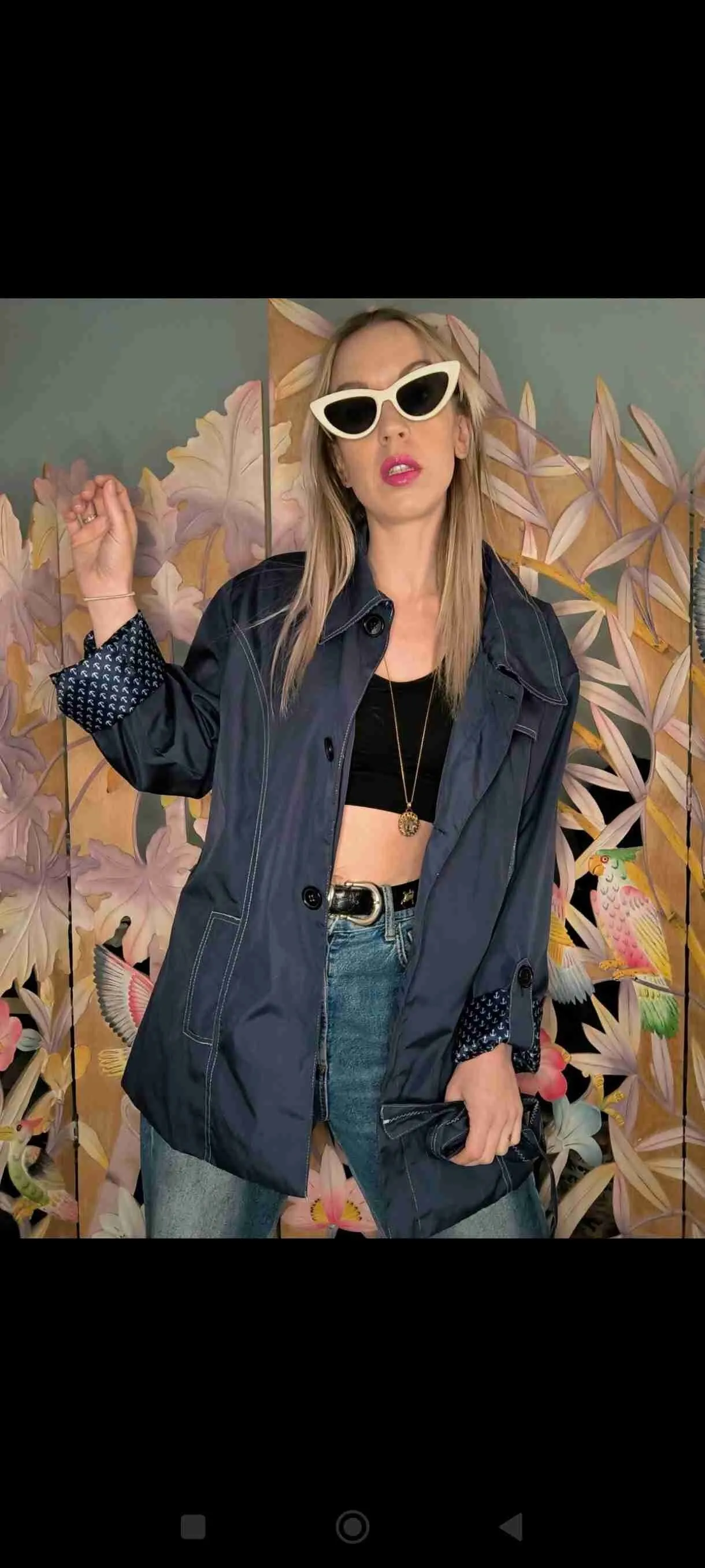 Trench-coat 80's