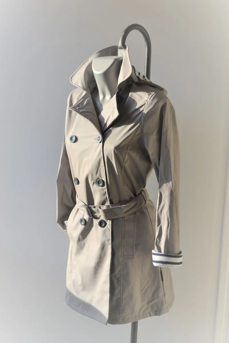 Veste ciré trench-coat cintré Breizh Océan