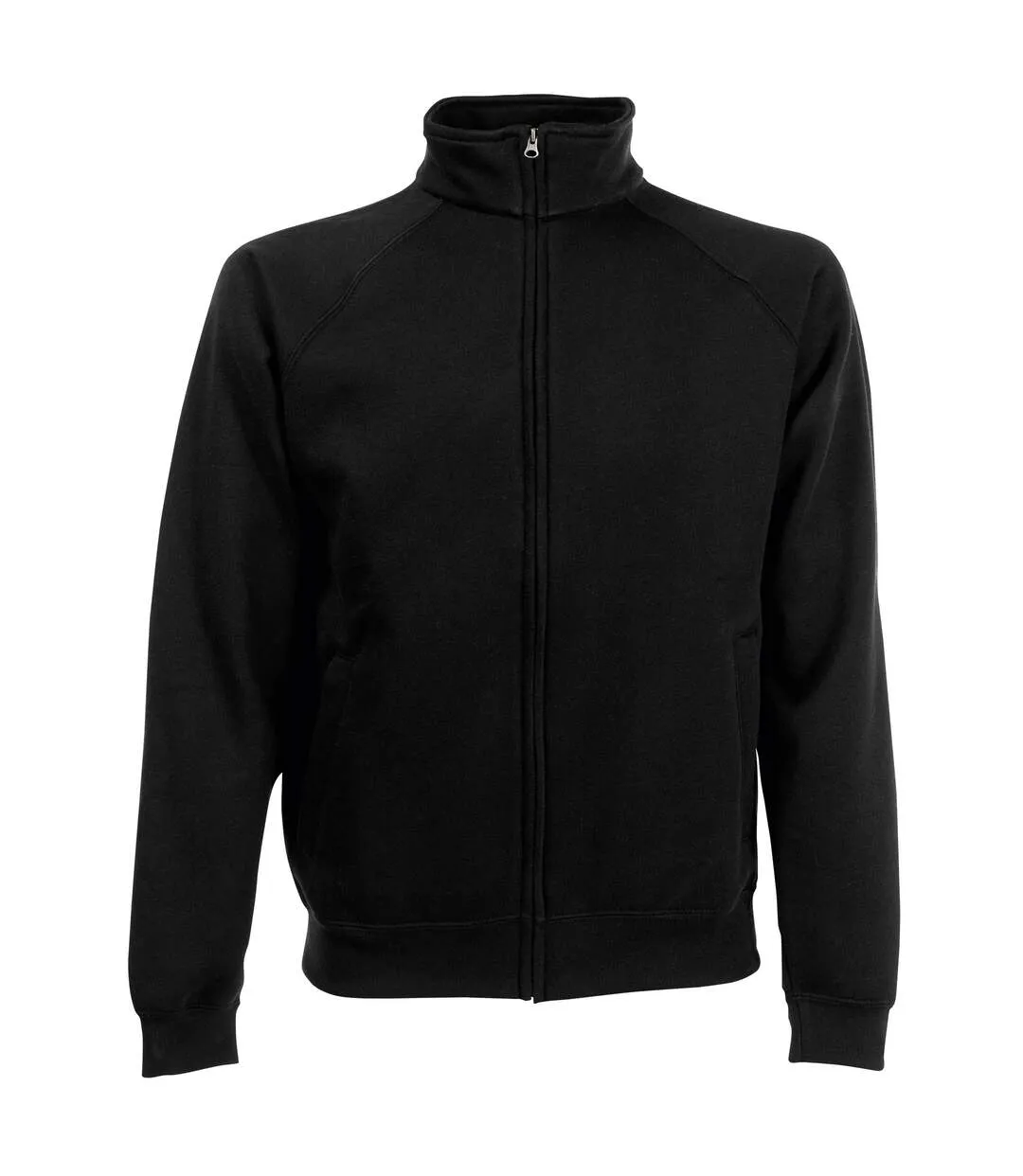 Veste de survêtement homme noir Fruit of the Loom