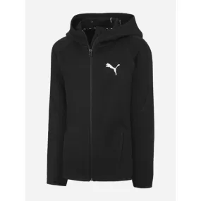 Veste de survêtement zippée a capuche evs cr noir enfant - Puma | wimod