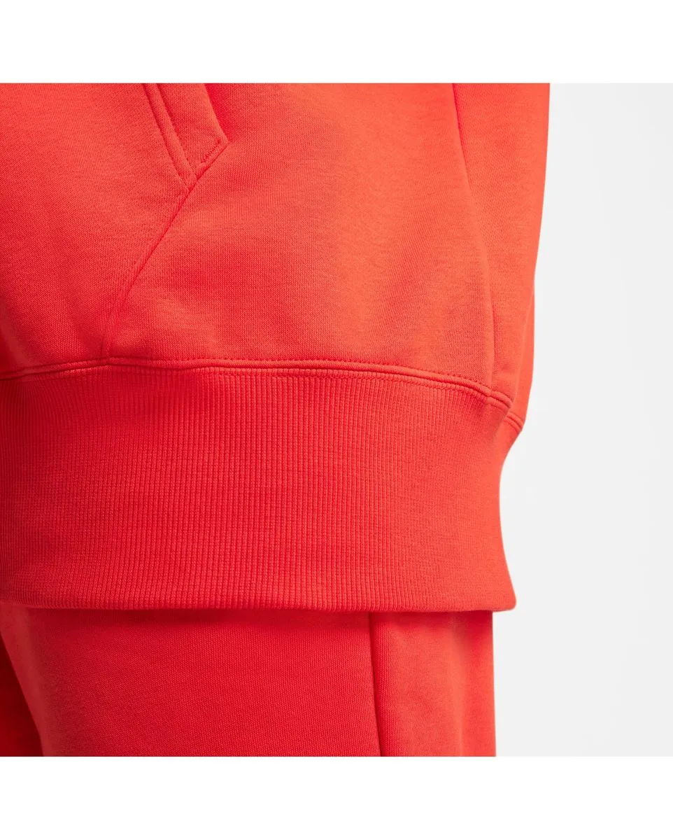 Veste à capuche manches longues Femme W NSW FLC FZ HOODIE DNC Orange